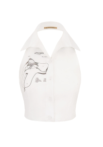 SHIRTFRONT MOUNT WHITE