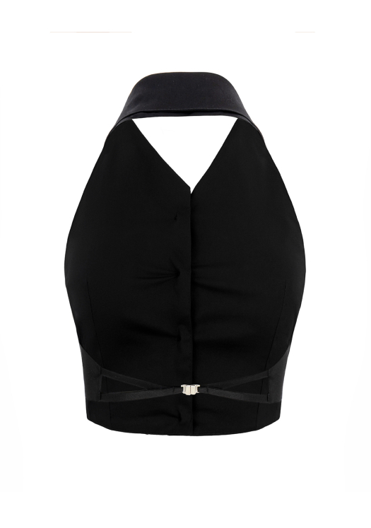 SHIRTFRONT MOUNT BLACK