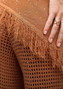CROCHET SCARF AMBER