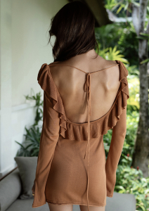 KNIT DRESS AMBER