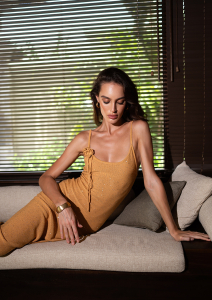 KNIT LONG DRESS SOLEA
