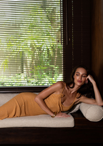 KNIT LONG DRESS SOLEA
