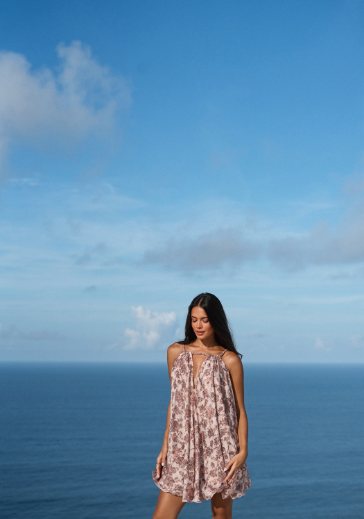DRESS CAMÉLIA ROSÉE