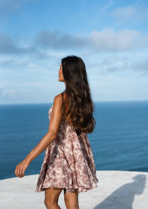 DRESS CAMÉLIA ROSÉE