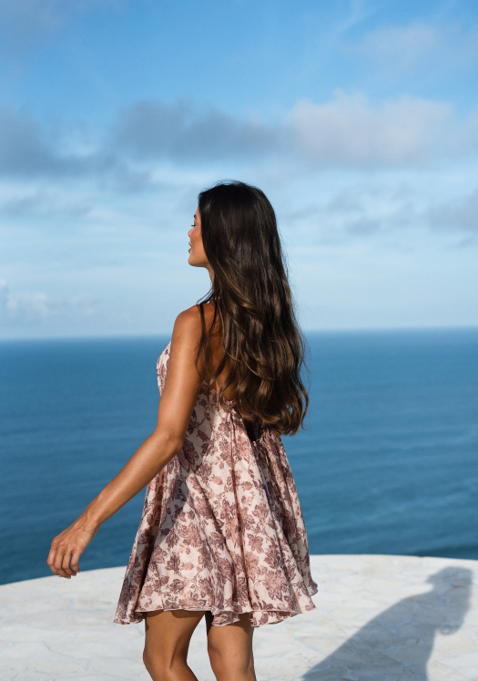 DRESS CAMÉLIA ROSÉE