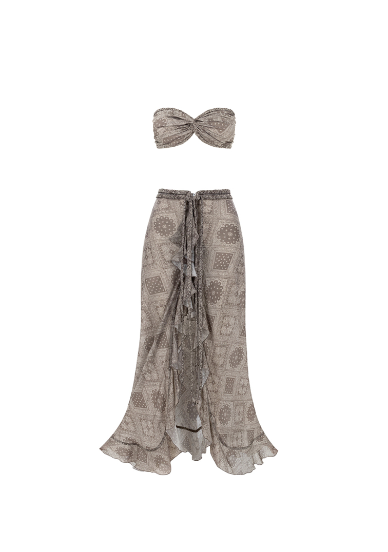 SUIT ISARA ARDOISE
