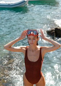 Swimsuit Island Caramel