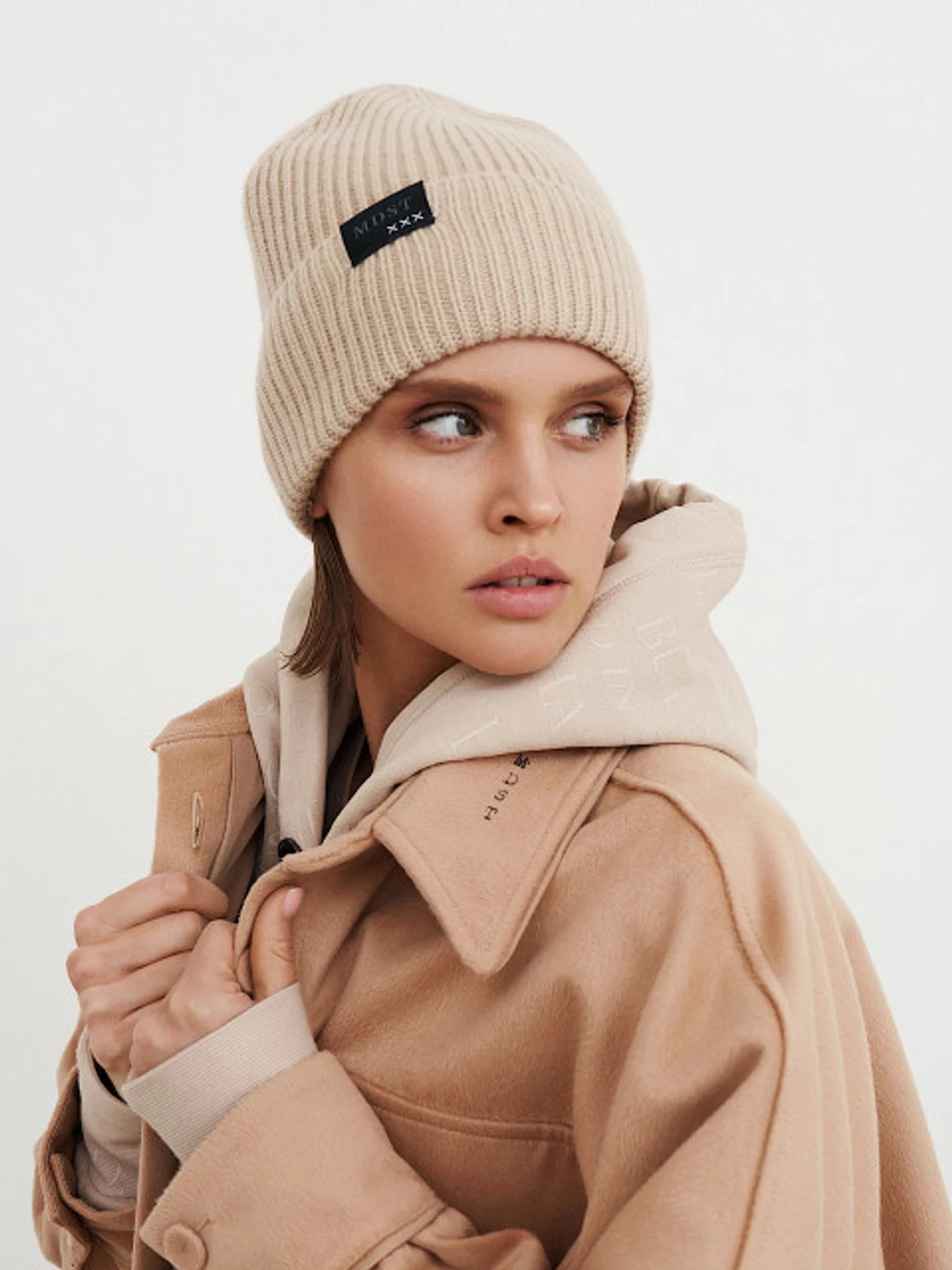 ШАПКА CASHMERE BEIGE – 4