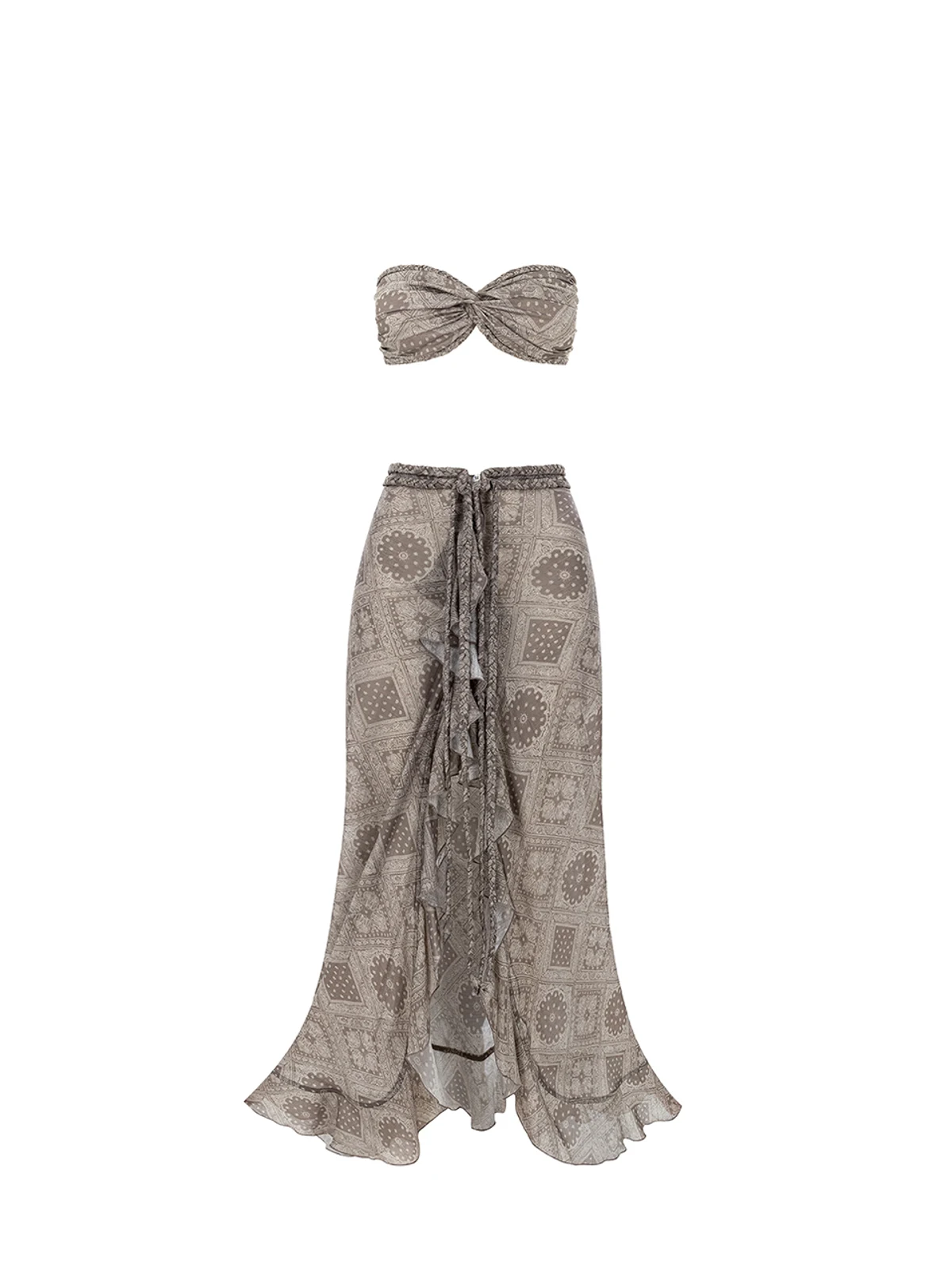 SUIT ISARA ARDOISE