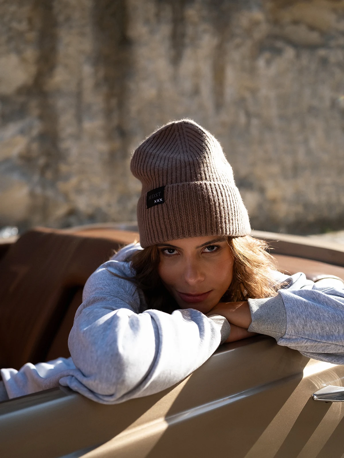ШАПКА CASHMERE BROWN – 4