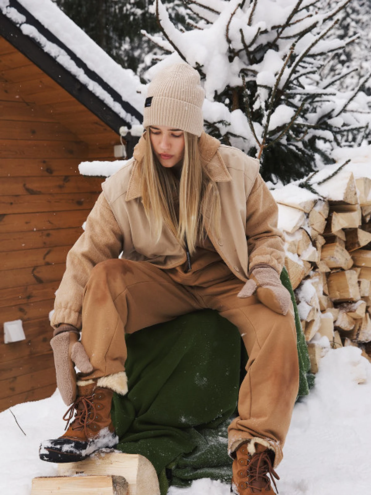 ШАПКА CASHMERE BEIGE – 8