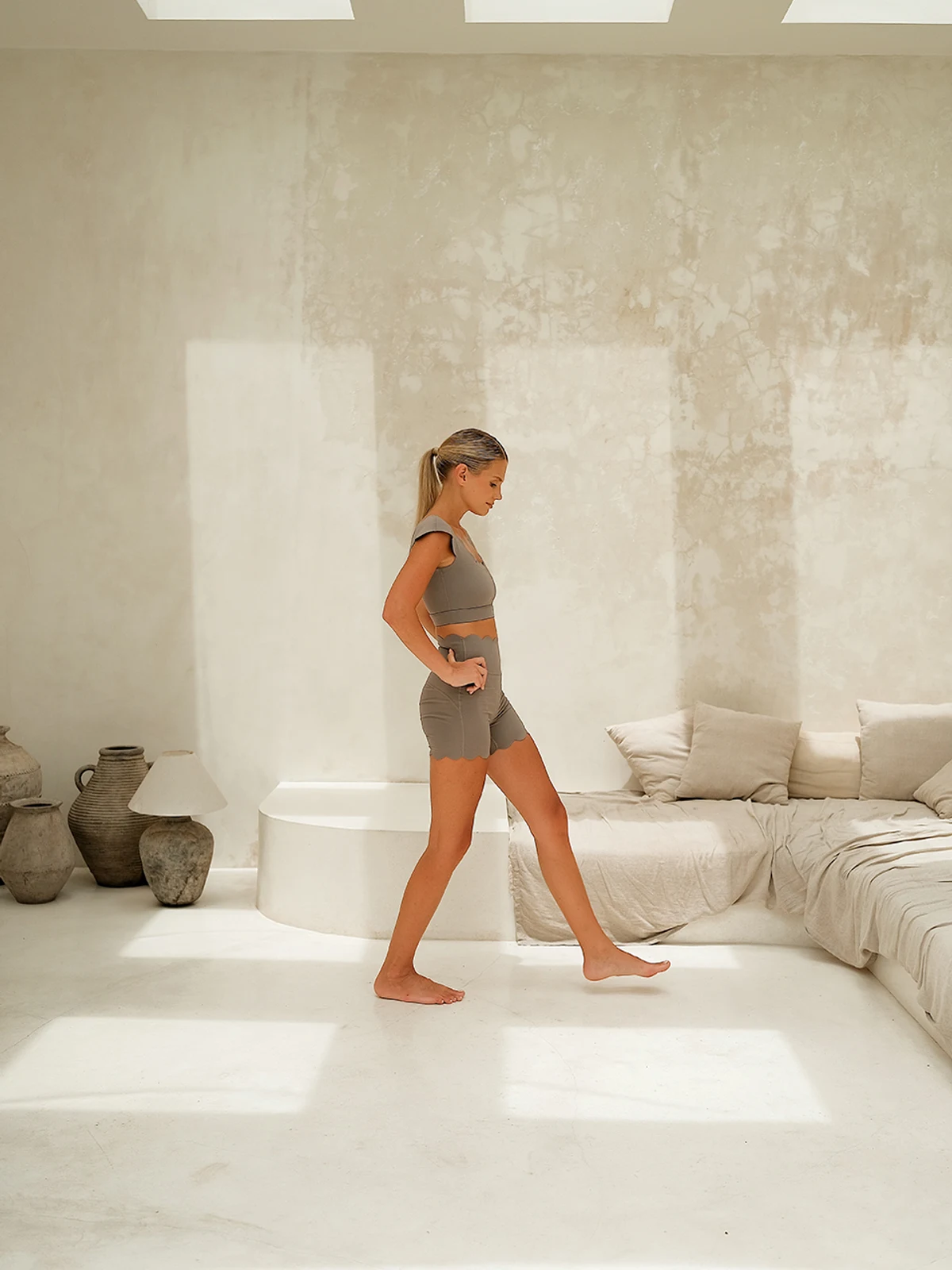 Aura Sport Set Sand Grey