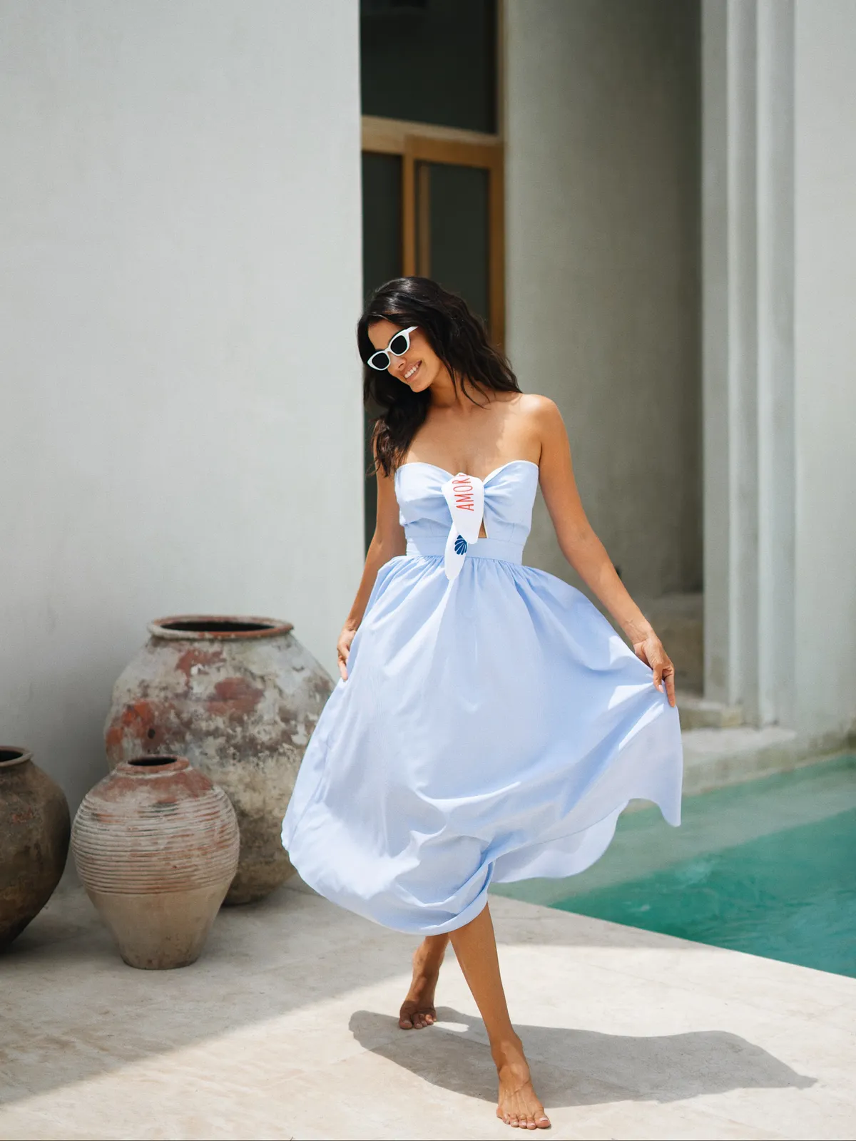 Dress Amore Sky